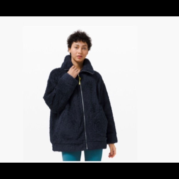 Lululemon oh so Sherpa navy sz 10 NEW’ - Picture 2 of 7